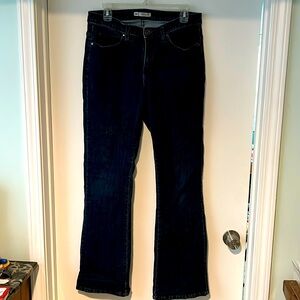 Lee Slender Secret Jeans Size 12 Dark Jean Lower Rise